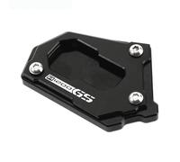 Support Pad Motorcycle Kickstand Pad For BMW R1250GS R1200GS R 1250 1200 R1250 R1200 GS GSA Adventure Side Stand Extension Plate Foot Pads Support Plate Motorbike Kickstand Extender Plate(Black 1)