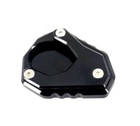 Support Pad Motorcycle Kickstand Pad For Kawasaki For NINJA1100SX For Ninja 1100SX 2025 Side Stand Extension Plate Foot Pads Support Plate Motorbike Kickstand Extender Plate(Black 1)