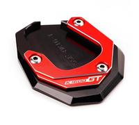 Support Pad Motorcycle Side Stand Plate For BMW K1600B K1600GT K1600 GTL 2017-2023 Kickstand Pad Foot Extension Support Pads Motorbike Kickstand Extender Plate(Red 1)