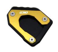 Support Pad Motorcycle Side Stand Plate Pad For BMW G310R G 310R G 310R 2017 2018 2019 Foot Pads Kickstand Support Pad Extender Motorbike Kickstand Extender Plate(Gold)