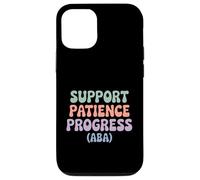 Support Patience Progress ABA Therapist Autism Awareness Case for iPhone 12/12 Pro
