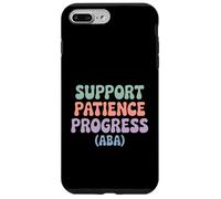 Support Patience Progress ABA Therapist Autism Awareness Case for iPhone 7 Plus/8 Plus