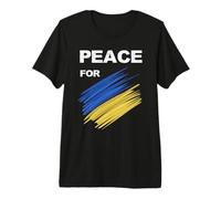 Support Peace in Ukraine Peace for The Ukrainian People Premium T-Shirt
