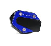 Support Plate Kickstand Pad For MT 03 25 YZF R3 R25 MT03 YZFR25 YZFR3 2014-2020 2019 Motorcycle Kickstand Foot Side Stand Extension Pad Support Plate