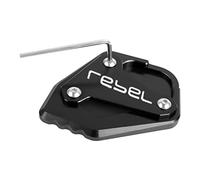 Support Plate Kickstand Pad For Rebel CMX1100 CM1100 CMX 1100 2020-2022 Motorcycle CNC Kickstand Foot Side Stand Extension Pad Support Enlarge Plate
