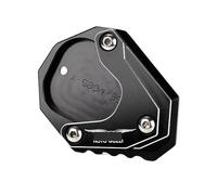 Support Plate Kickstand Pad Motorcycle Accessories CNC Kickstand Side Stand Extension Pad Plateand Keychain For MOTO V85TT V85 TT V 85 2020-2022