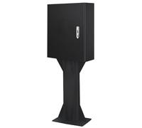 Support Pole for EV Charging Station - Anti-Theft Protective Box Compatible with Most Charging Piles