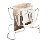 Support pour Filtre à Café | Support de Dripper et Sachet de Thé | Porte-Filtre pour Méthode de Versement pour Maison, Bar, Randonnée, Camping Bureau Cuisine Préparation Facile et Compacte