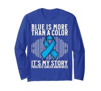 Support Prostate Cancer Awareness Gifts for Men Survivors Long Sleeve T-Shirt