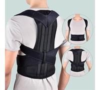 Support Shoulder Back Brace Correction Spine Corrector Postural th and Relaxation (Size : 3XL)
