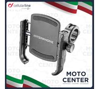 Support Smartphone CRAB24 With Damper Cellularline Interphone Handlebar Mot