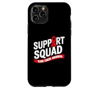 Support Squad Blood Cancer Awareness Month Red Ribbon Case for iPhone 11 Pro