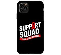 Support Squad Blood Cancer Awareness Month Red Ribbon Case for iPhone 11 Pro Max