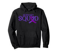 Support Squad Cancer Awareness Community Spirit Pullover Hoodie