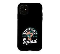 Support Squad Cervical Cancer Awareness Fighter Fist Case for iPhone 11