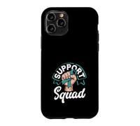 Support Squad Cervical Cancer Awareness Fighter Fist Case for iPhone 11 Pro