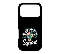Support Squad Cervical Cancer Awareness Fighter Fist Case for iPhone 17 Pro