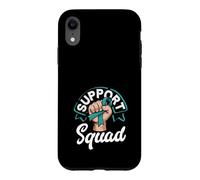 Support Squad Cervical Cancer Awareness Fighter Fist Case for iPhone XR