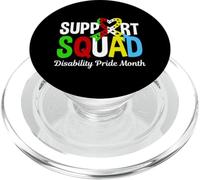 Support Squad Disability Pride Month - Disabled Community PopSockets PopGrip for MagSafe