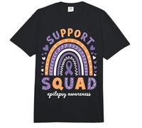 Support Squad Epilepsy Awareness Comfort Colors Adult Heavyweight T-Shirt