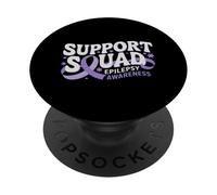 Support Squad Epilepsy Awareness PopSockets Adhesive PopGrip