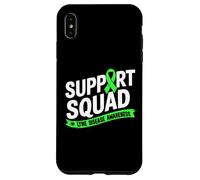 Support Squad Green Ribbon Lyme Disease Awareness Family Case for iPhone XS Max