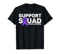 Support Squad Lupus Awareness Month For Men Women Patients T-Shirt