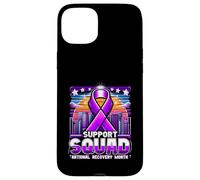 Support-Squad National Recovery Month Addiction Recovery Case for iPhone 15 Plus