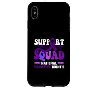 Support-Squad National Recovery Month Addiction Recovery Case for iPhone XS Max