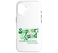 Support Squad Neuromyelitis Optica Awareness Ribbon Case for iPhone 16