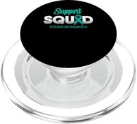 Support Squad Ovarian Cancer Awareness Fighting Men Women PopSockets PopGrip for MagSafe