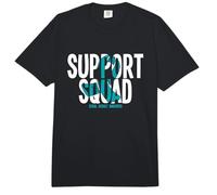 Support Squad Sexual Assault Awareness Comfort Colors Adult Heavyweight T-Shirt