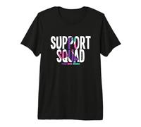 Support Squad Thyroid Cancer Awareness Premium T-Shirt