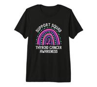 Support Squad Thyroid Cancer Awareness Premium T-Shirt
