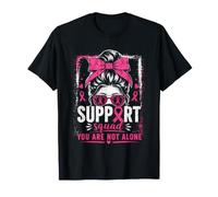 Support Squad You are Not Alone Breast Cancer Awareness T-Shirt