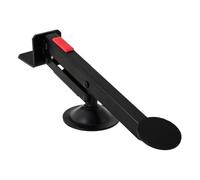 Support System for Wood Door Hanging Process, Foot Controlled Lifter with 360 Degree Flexibility and Stability (black)