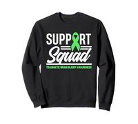 Support TBI Support Squad Traumatic Brain Injury Awareness Sweatshirt