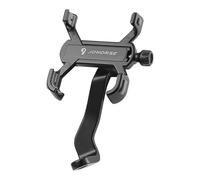 Support telephone with 360° rotatif - Fixation guide with 4 handles | Support téléphone Moto et Scooter adjustable for smartphones DE 2.3 to 3.7 pouces, accessory vélo pour GPS