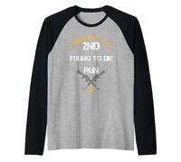 Support The 2nd Pro Gun Owner Rights Second Amendment Saying Raglan Baseball Tee