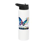 Support The Cancer We Believe in Miracles Fight in All Color Stainless Steel Insulated Water Bottle