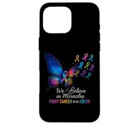 Support The Cancer We Believe in Miracles Fight In Case for iPhone 16 Pro Max