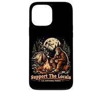 Support The Locals Bigfoot Camping Retro National Park Case for iPhone 13 Pro Max