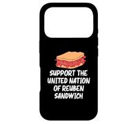 Support the united nation of Reuben Sandwich Case for iPhone 17 Pro