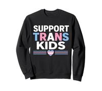 Support Trans Kids LGBTQ+ Pride Equality Ally Design Sweatshirt