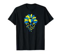 Support Ukraine Sunflower Heart T-Shirt