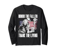 Support Veteran - Honor The Fallen Thank The Living Long Sleeve T-Shirt
