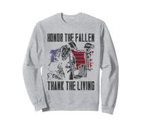 Support Veteran - Honor The Fallen Thank The Living Sweatshirt