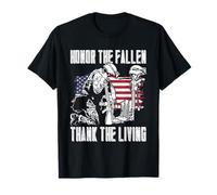 Support Veteran - Honor The Fallen Thank The Living T-Shirt