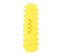 Support Your Dog's Dental Health with This Pet Vocal Serrated Molar Stick Dog Tooth Cleaner Stick Dog Chew and Bite Pet Toy (Yellow)