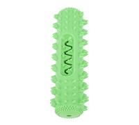 Support Your Dog's Dental Health with This Pet Vocal Serrated Molar Stick Dog Tooth Cleaner Stick Dog Chew and Bite Pet Toy (Green)